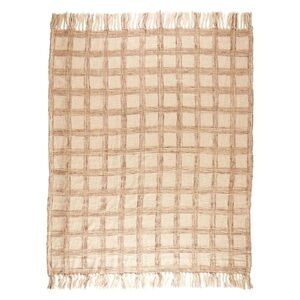 NEW Summer & Rose Checkered Throw Blanket